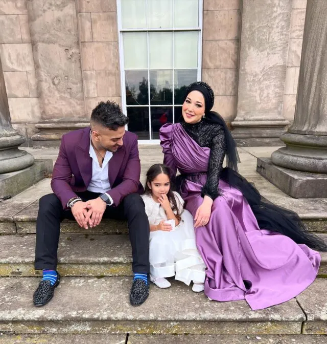 𝓜𝔂 𝓫𝓮𝓼𝓽𝓲𝓮 𝓰𝓸𝓽 𝓶𝓪𝓻𝓻𝓲𝓮𝓭 ! 👰🏽💕

I could not be happier for @haneen.abed and @shareef_mahdi on their big day! What a stunning wedding and a beautiful couple. 
Wishing you both a lifetime of love and happiness!! 

A special thank you to @rimatadmory for customising this beautiful outfit with her amazing talent! And to @madeupbyraeesa for the gorgeous makeup 🥰

#wedding #weddingday #weddingguest #bride #brideandgroom #tattonpark #tattonparkwedding #bestieswedding